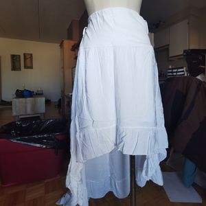 White skirt